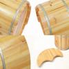 ,Bathroom Accessories Footbath Tubs,Massage Foot Barrel,Volume Smooth Surface Sauna Wooden Bucket (Color : A) Present view 4
