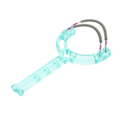 Beaupretty Spring Facial Hair Remover Manual Epilator Stainless Steel Hair Removal Device for Forehead, Cheeks, and Upper Lip Random Color