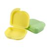 Wudaizhi 3pcs Denture Case Portable Denture Retainer Case Dental Orthodontic Retainer Box Denture Storage Container False Teeth Box view 2