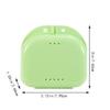 Wudaizhi 3pcs Denture Case Portable Denture Retainer Case Dental Orthodontic Retainer Box Denture Storage Container False Teeth Box view 3