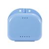 Wudaizhi 3pcs Denture Case Portable Denture Retainer Case Dental Orthodontic Retainer Box Denture Storage Container False Teeth Box view 4