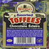 Walkers Nonsuch Milk, Brazil Nut, Liqurice, Eclairs Etc Assorted Toffees and Chocolate Eclairs Bulk Bags For All Occassions - Sold BY KIdzbuzz (2 Kg) view 2