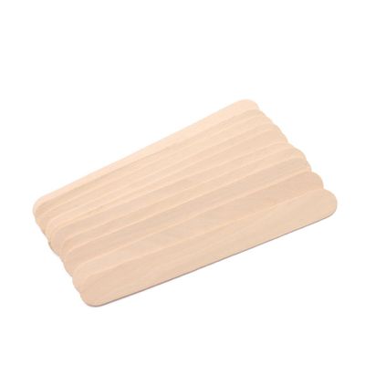 CHILDWEET 100pcs Cosmetic Beauty Care Rod Unhairing Tool Tongue Spatula for Skin