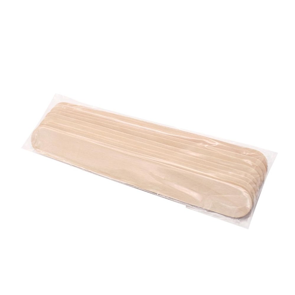 Anneome 100pcs Hair Removal Stick for Nose Waxing Eyebrow Waxing Spatula Wax Applicator Sticks Cosmetic Beauty Care Rod Unhairing Tool Tongue Spatula Tongue Depressor