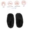 ABOOFAN Usb Electric Heating Shoes Winter Warm Slippers Black Plush Household Foot Warmer Portable Reusable Heated Foot Protector for Indoor Home Use view 3
