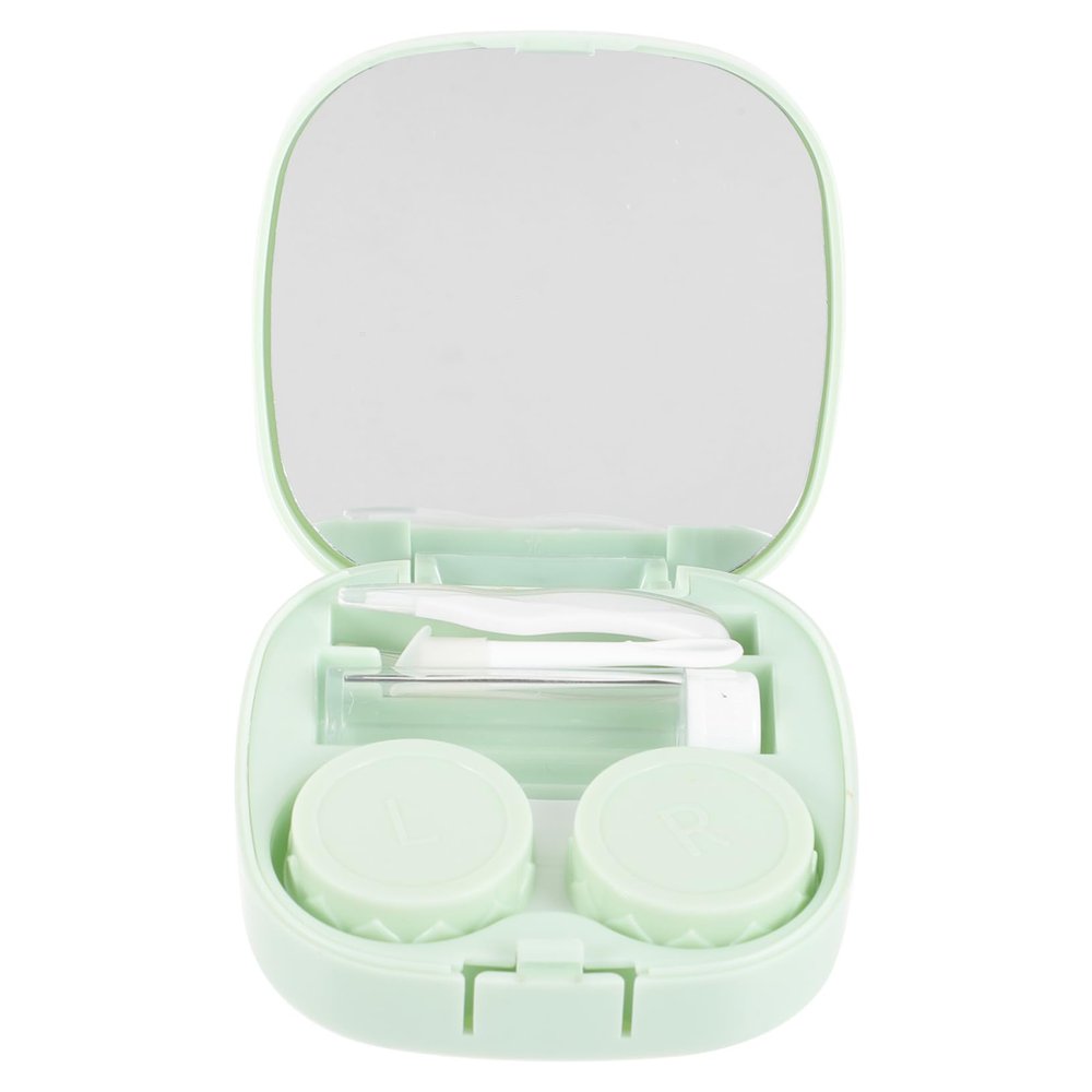 ABOOFAN Case Cosmetic Small Lens Box Case for Travel Makeup Container Holder Carrying Box