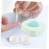 ABOOFAN Case Cosmetic Small Lens Box Case for Travel Makeup Container Holder Carrying Box view 4