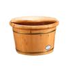 SilteD Wooden Barrel Foot Spa Wood Bucket for Pedicure,Foot Bath Spa Tub,Foot Basin for Adults,Foot Soak Bucket,Foot Tub for Soaking Feet Present view 1