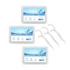 150 Count Dental Floss Picks, Superfine Floss Stick No Break & Unflavored,The Best Tool for Adults Cleaning Teeth, Portable Travel Size Floss is Perfect for Dinners, Dating, Hotels(3 Pack) view 1
