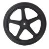 14inch Wheelchair Rear Wheel Assembly(2 Pcs), 14x1.75 Solid Tire Replacement Parts for Most Manual Wheelchairs and Standard Wheelchairs view 2
