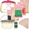 Film hard wax waxing kit Heater After wax oil Spatulas PROFESSIONAL COMPLETE kit from WAXEE! view 1