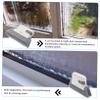 ORFOFE Window Groove Cleaning Brush Gap Brush for Window Multifunctional Cleaning Tool with Stiff Bristles for Hard-To-Reach Areas view 2