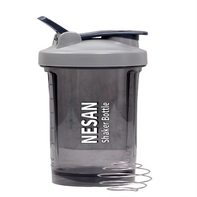 NESAN Bottle Classic Shaker Bottle Perfect for Protein Shakes and Pre Workout (32, Light Grey)