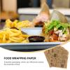 ZAANU 50Sheets Deli Paper with Newsprint, Newspaper Theme Sandwich Wrapping Papers, Grease Resistant Food Wrap Paper for Home, Kitchen, Wrap Bread, Burger and Sandwich, 10 x 10 Inch/75 view 4