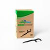 Clean Idea EcoFlosser 300 Picks - Charcoal Dental Floss Picks for Teeth Cleaning - Biodegradable Floss Picks - Dental Floss Picks - Plant Based - Vegan - Sustainable - Eco Friendly view 1