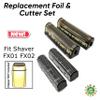 Babyliss Titanium Shaver Replacement Gold Foil & Cutter (No Shell) FX01 FX02 FXF view 2