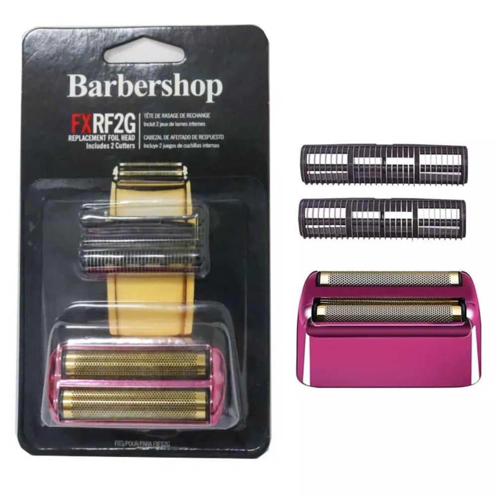 Fx Foil & Cutter Kit for BaByliss PRO FX 01/02 (Pink) Shaver Shaper Fader UK