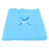 100PCS Disposable Massage Table Towel, X-Hole Massage Face Mask X-Hole Design Non-woven Breathing Space Towel Hairdressing Massage Table Towel for Massage Table and Chair view 1