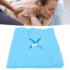 100PCS Disposable Massage Table Towel, X-Hole Massage Face Mask X-Hole Design Non-woven Breathing Space Towel Hairdressing Massage Table Towel for Massage Table and Chair view 2
