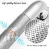 12inch/30cm Anti Slip Shower Wall Grab Bar Handle, Knurled Stainless Steel Bathroom Safety Bathroom Balance Bar Hand Rail Support Handicap Elderly Senior Assist Bath Handle (2) view 3