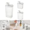 Laundry Detergent Dispenser with Measuring Cup, Clear Laundry Powder Detergent Storage Box, Washing Powder Container Storage Bucket Detergent Box(1800ML) view 3