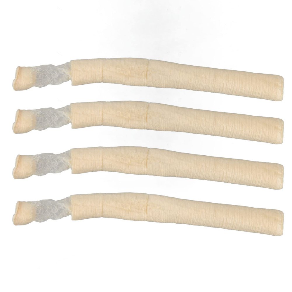 Edible Collagen Casing, Dry Pig Sausage Casing Tube 24Mm, Diameter Sausage Collagen Casings for Ham Hot Dog