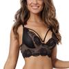 Axami Black Semi-Corset V-10701, Black,S view 1