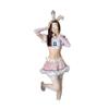 AHOR Christmas Dress Sweet Bunny Girl Costume Rabbit Woman Set Bunny Suit Sexy Lingeries Lady Cosplay New Year Maid Role Play Uniform view 1