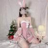 AHOR Women Christmas Xmas Sexy Lady Santa Claus Cosplay Costume Sexy Lingerie Winter Red Dress Devil Uniform (red) view 2