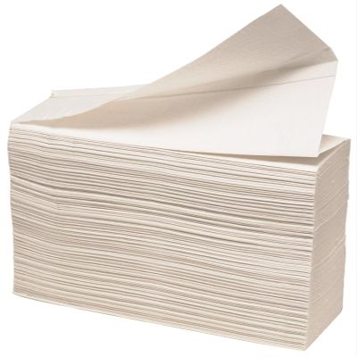 ABENA Hand Towel |2 Layers | Z Fold Paper Towels | 8 Cm | White | 100% Cellulose | Paper Towel Dispenser | Maximum Absorbency Hand Paper Towels | Hygienic Disposable