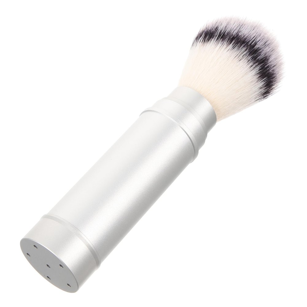 Beaupretty Men Shaving Brush Portable Travel Beard Brush for Shave and Cleaning Stylish and Lightweight Design
