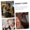 Beaupretty Men Shaving Brush Portable Travel Beard Brush for Shave and Cleaning Stylish and Lightweight Design view 4