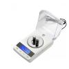 JACOJE Lab Digital Scales 100g/50g LCD Digital Jewelry Scales Precision Diamond Laboratory Weight Balance Medicinal Electronic Scale With USB Cable Accurate Scale (Color : 100g 0.001g) view 3