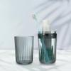 VOCOSTE Clear Toothbrush Travel Case, PET, for Travel Business, Gray view 3