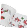 ABOOFAN 3pcs Xmas Santa Printed Toilet Paper Roll Creative Xmas Tissue Roll for Table Decor for Bathroom Christmas Party view 2