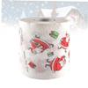 ABOOFAN 3pcs Xmas Santa Printed Toilet Paper Roll Creative Xmas Tissue Roll for Table Decor for Bathroom Christmas Party view 4