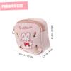 ABOOFAN Sanitary Napkin Storage Bag Cotton Portable Bag for Women Tampon Organizer for Bathroom Adorable Period Pouch for Outdoor Use view 2