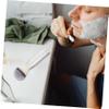 Beard Brush Shave Brush Shaving for Men Compact Shaving Brush Mens Shaving Brush Portable Shaving Brush Mustache Brush Travel Cleansing Brush Metal Soft view 3