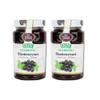 2 x 430g No Added Sugar Blackcurrant Jam Diabetic Friendly view 1