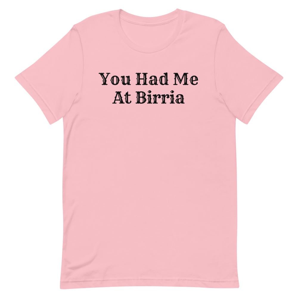 Humorous Birria Hispanic Tortilla Tacos Nachos Enthusiast Novelty Mexico 3, Pink, Medium