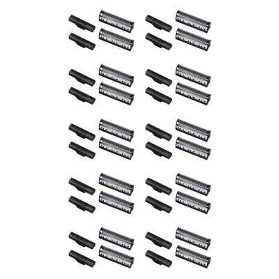 Vadillo 10Set Clipper Blade for Km-1102 Clipper Electric Shaver Parts Net Silver