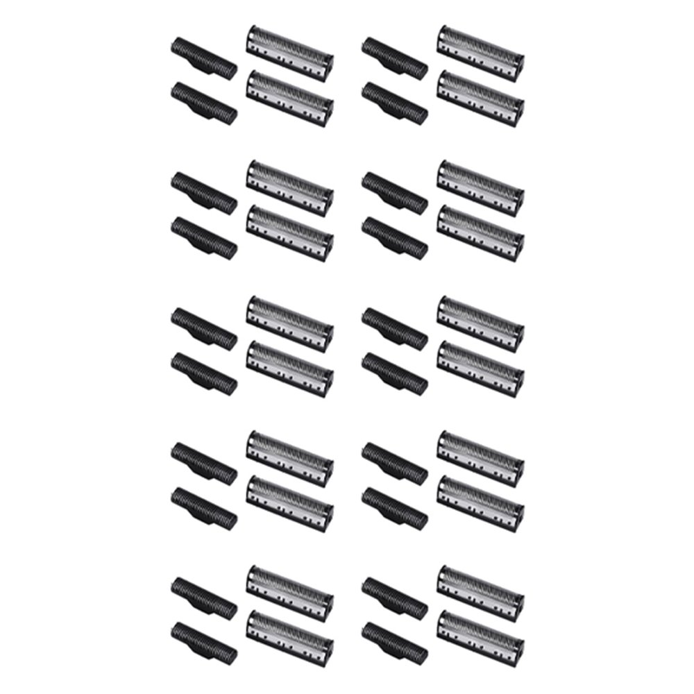 Vadillo 10Set Clipper Blade for Km-1102 Clipper Electric Shaver Parts Net Silver