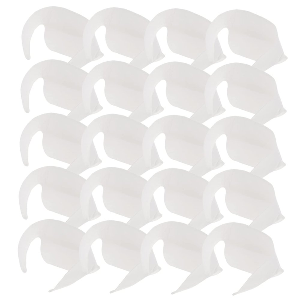 Beaupretty 60pcs Breathable Summer Inner Invisible Collar Sweat Absorption Pad Useful Shirt Collar Sticker Perspirant Sticker for Men and Women