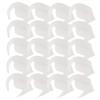 Beaupretty 60pcs Breathable Summer Inner Invisible Collar Sweat Absorption Pad Useful Shirt Collar Sticker Perspirant Sticker for Men and Women view 1