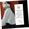 Beaupretty 60pcs Breathable Summer Inner Invisible Collar Sweat Absorption Pad Useful Shirt Collar Sticker Perspirant Sticker for Men and Women view 3