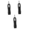Beaupretty 3pcs Nose and Beard Trimmer for Men Ergonomic Design Safety Faster Hair Trimmer for Nose Hair Trimming and Beard Grooming view 1