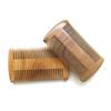 Beaupretty Sandalwood Beard Comb 10cm Dual-side Fine Teeth Wooden Hair Comb for Men Beard and Mustache Grooming view 1