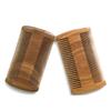 Beaupretty Sandalwood Beard Comb 10cm Dual-side Fine Teeth Wooden Hair Comb for Men Beard and Mustache Grooming view 3