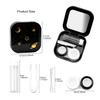 Rumyve Portable Travel Contact Lens Kit, Contact Lens Case, Soak Storage Kit, Eye Care Kit view 2