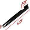 2 Tweezer & Brush Combo Grooming Tool for Men & Women - Tweezing Eyebrows DIY Professional Makeup Artists Travel Purse Makeup Bag Essential 2 in 1 tweezers  Tweezer on One End, Brush on Other End view 4
